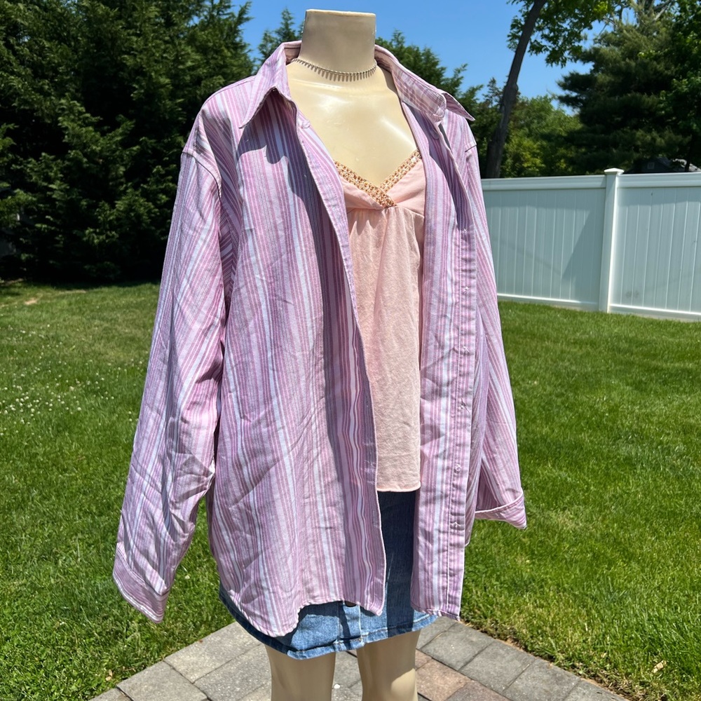 Oversized Button Down Long Sleeve